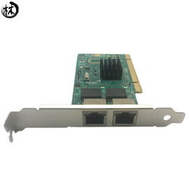 Diewu intel82546 PCIの卓上のためのデュアル ポートRJ45ネットワーク カードLANカード