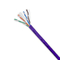 KICO ネットワーク イーサネットケーブル CAT6 UTP 305m LANケーブル 室内 Cat6 インターネットケーブル 工場 メーカー 紫色