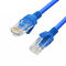 青いT568B T568B Cca Utp Rj45 0.5mのパッチ・コード ケーブル