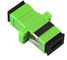 緑の繊維光学の付属品Sc/Acpのアダプター ポリ塩化ビニールの物質的な次元32MM